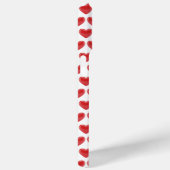 Romantisch rood 3D-hartpatroon Klassieke Valentijn Case-Mate iPhone Case (Achterkant / Rechts)