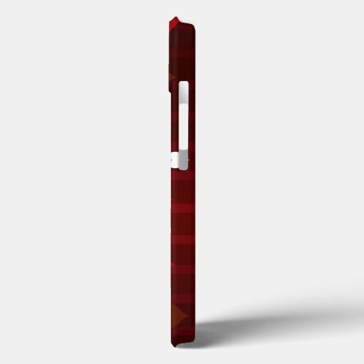 Romantisch Rood en Wit Love Me Heart Valentijn Case-Mate iPhone Case (Achterkant / Links)