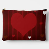 Romantisch Rood en Wit Love Me Heart Valentijn Etui (Voorkant)