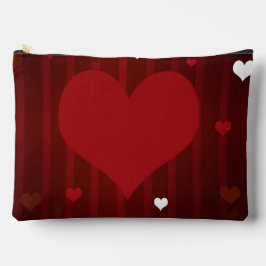 Romantisch Rood en Wit Love Me Heart Valentijn Etui