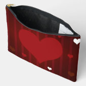 Romantisch Rood en Wit Love Me Heart Valentijn Etui (Open)