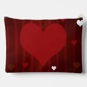 Romantisch Rood en Wit Love Me Heart Valentijn Etui (Achterkant)