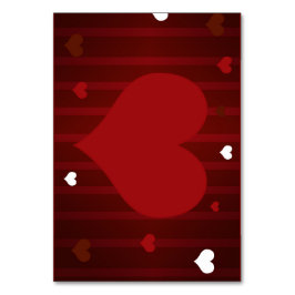 Romantisch Rood en Wit Love Me Heart Valentijn Kaart