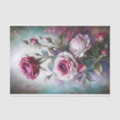 Romantisch Roos Art Decoupage Tissuepapier (Voorkant)