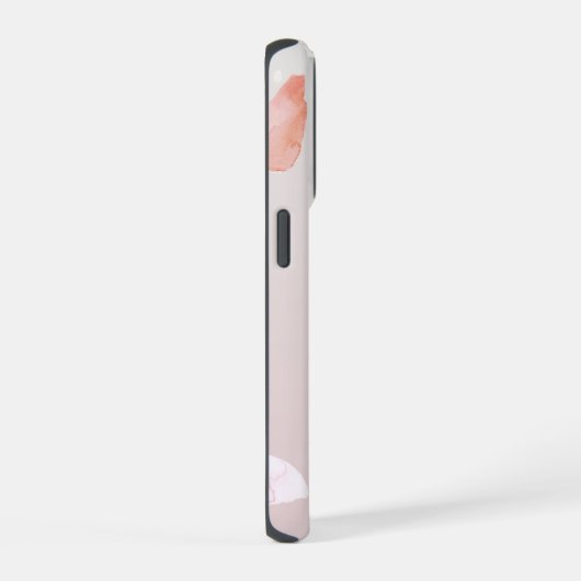 Romantisch Roos bloemblaadjes iPhone Hoesje (Rechterkant)