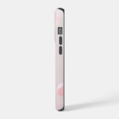 Romantisch Roos bloemblaadjes iPhone Hoesje (Linkerkant)