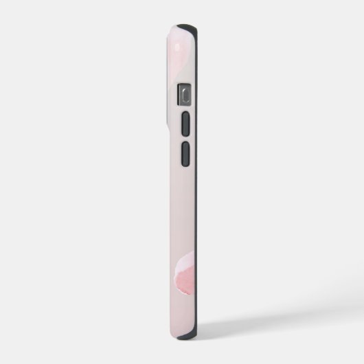 Romantisch Roos bloemblaadjes iPhone Hoesje (Linkerkant)