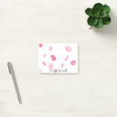 Romantisch Roos bloemblaadjes Post-it® Notes (Kantoor)