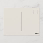 Romantisch Roos Bloemen bruiloft Briefkaart (Achterkant)