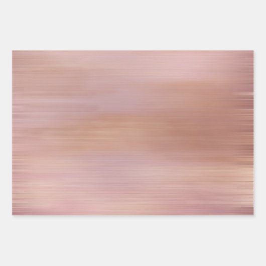 Romantisch Roos Blush Roze Witte Kant Bloemen Huwe Inpakpapier Vel (Voorkant 3)