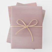 Romantisch Roos Blush Roze Witte Kant Bloemen Huwe Inpakpapier Vel (In situ)