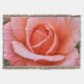 Romantisch Roos Botanische kunst Print Deken (Voorkant)