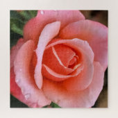 Romantisch Roos Botanische kunst Print Legpuzzel (Horizontaal)