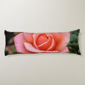Romantisch Roos Botanische kunst Print Lichaamskussen (Achterkant)