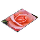 Romantisch Roos Botanische kunst Print Notitieboek (Linkerzijde)