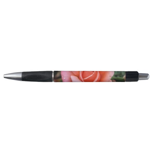 Romantisch Roos Botanische kunst Print Pen (Voorkant)
