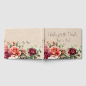 Romantisch Roos Floral Eucalyptus Gastboek Gastenboek (Volledig)