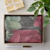 Romantisch Roos Frans Ephemera Collage Tissue Pape Tissuepapier (Geschenk)