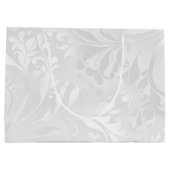 Romantisch Roos, Gold Heart en Red Ribbon Large Cadeautasje (Achterkant)