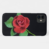 Romantisch Roos iPhone 11 Hoesje (Achterkant (horizontaal))
