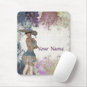 romantisch roos muismat (Met muis)