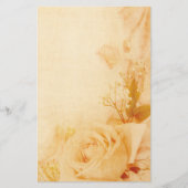 -Romantisch Roos — Parkatiebakkerij Briefpapier (Voorkant)