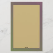 Romantisch Roos — Persoonlijke artikelen Briefpapier (Achterkant)