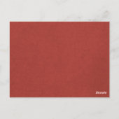 Romantisch Roos Roze Floral Bridal Shower Briefkaart (Achterkant)