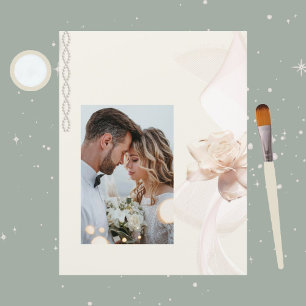Romantisch Roos Scrapbook Papier