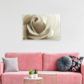Romantisch Roos Sepia Flower Canvas Afdruk (Insitu (Woonkamer))