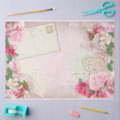 Romantisch Roos serie ontwerp 12 Tissuepapier (Craft)