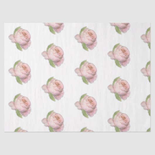 Romantisch Roos serie ontwerp 18 tissuepapier (Voorkant)