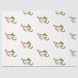 Romantisch Roos serie ontwerp 19 tissuepapier