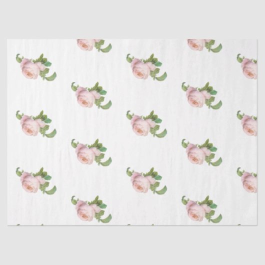 Romantisch Roos serie ontwerp 19 tissuepapier (Voorkant)