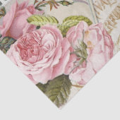 Romantisch Roos Serie Ontwerp 3 Tissuepapier (Detail)