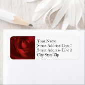 Romantisch Roos Trouwcorrespondentie Etiket (Insitu)