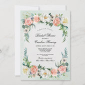 Romantisch Roos Vrijgezellenfeest met grote Waterv Kaart (Voorkant)