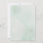 Romantisch Roos Vrijgezellenfeest met grote Waterv Kaart (Achterkant)