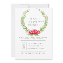 Romantisch Roos Waterverf krans | VRIJGEZELLENFEES