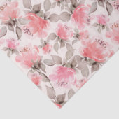 Romantisch -  roos waterverf tissue papier (Detail)