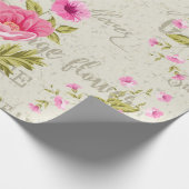  Romantisch Roos — Wrapping Paper Roll Cadeaupapier (Hoek)