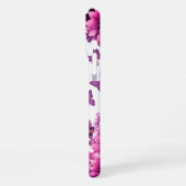 Romantisch Roze Bloemig iPhone Hoesje (Linkerkant)