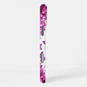 Romantisch Roze Bloemig iPhone Hoesje (Rechterkant)
