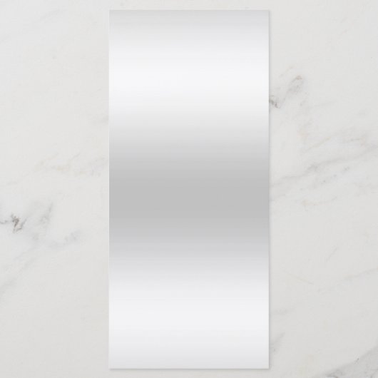 Romantisch Roze Bow & Zilver Glitter Wedding Menu (Achterkant)