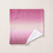 Romantisch roze en eiwit roomvormer bad handdoek (Wasdoekje)