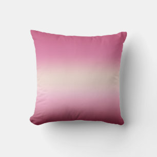 Romantisch roze en  eiwit roomvormer kussen