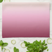Romantisch roze en  eiwit roomvormer theedoek (Gevouwen)