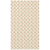 Romantisch Roze Engels Rozen op Bord Geel Tafelkleed (Voorkant)