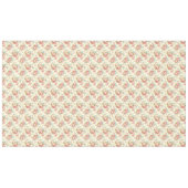 Romantisch Roze Engels Rozen op Bord Geel Tafelkleed (Voorkant (Horizontaal))