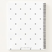 Romantisch Roze Hart Vrijgezellenfeest Cadeaurecep Notitieboek (Achterkant)